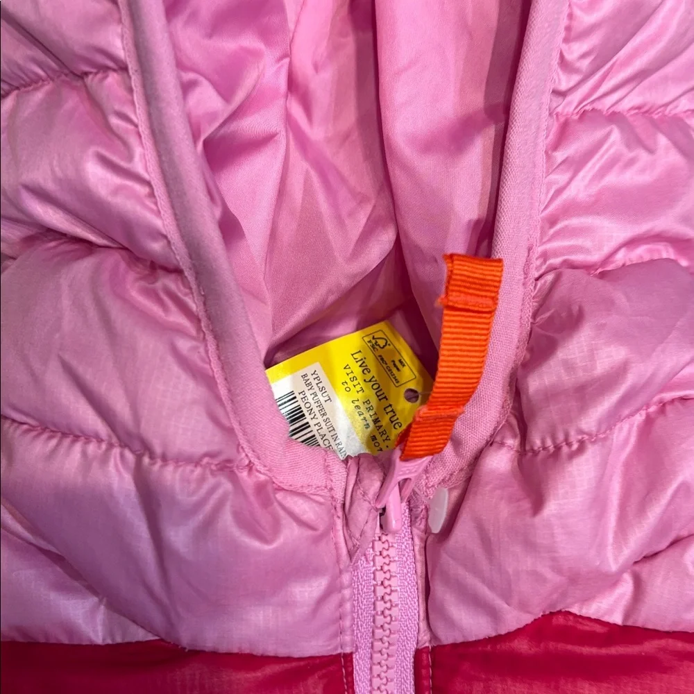 Primary Kids snow suit size 6-12mo. New!